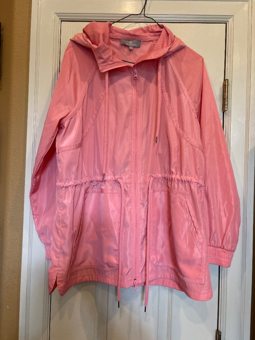T by Talbots Windbreaker drawstring waist size Medium Like New